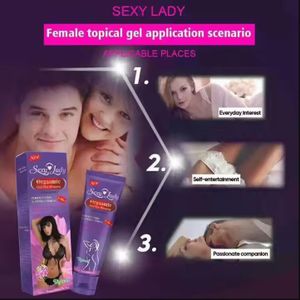 Sexy Lady New Orgasmic Gel Climax Enhance Stimulate Strong Sensitive Solve Dryness Gel for Women-SEXY LADY
