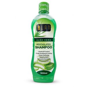 Elan Aloe Vera Deep Cleansing Mentholated Hair Shampoo For Dandruff Control & Scalp Soothing