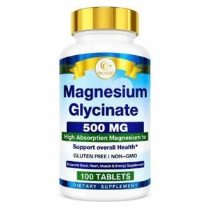 Duozi TWO BOTTLES Original Magnesium Glycinate Capsules