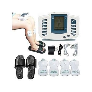 Digital Body Slimming Pulse Massage For Muscle Relaxation, Pain Relief , Stimulator Acupuncture Therapy Machine With Slippers