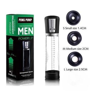 COCK MASTURBATOR Massage Penis Pump Sex Shop Penis Extender Dic*k Enlargement Sexy Toys for Adults Male Penile Erection Training Intimate Sex Toy for Men