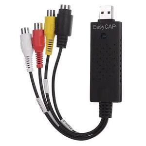 EasyCAP USB 2.0 Video Adapter with Audio Capture and Edit High-quality Video and Audio
