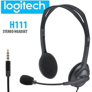 Logitech H111 USB Headset With Clear Chat & Noise-Canceling Microphone