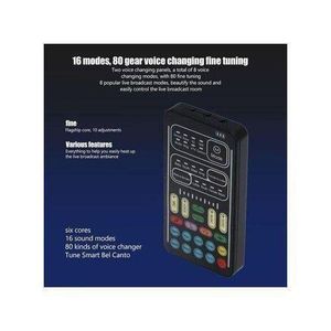 Voice Changer Portable Device With Mic (I9)