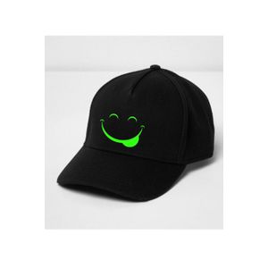 Exclusive Design Baseball/Face Cap - Black 