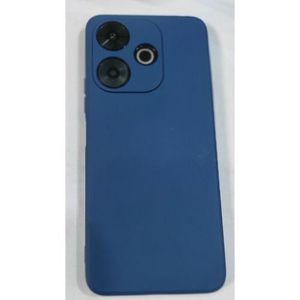 Silicon Back Case For Redmi 13 4g - Blue