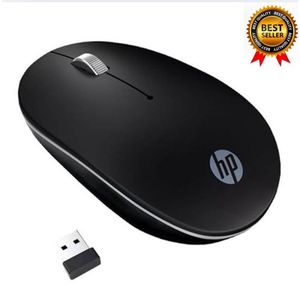 Wireless Mouse Portable Ergonomic Mice for Laptop Phone Battery Mouse, with 2.4Ghz USB Receiver, Office Gaming Mouse ( Black )