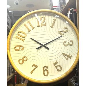 68cm Solid Wood Wall Clock