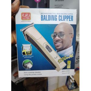 New Gain Professional Rechargeable Balding Hair Clipper – Zero Gap T-Blade Cordless Barber Trimmer 1200mAh