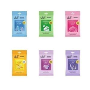 Godrej Aer Power Pocket MIXED Fragrances Tangy Delight Car Air Freshener, Home & Toilet Air Freshener – 6PCS