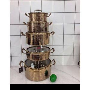 10pcs stainless steel cookware set.