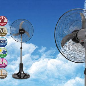 Qasa 18 INCHES AC/DC STANDING FAN - 25W-yoga