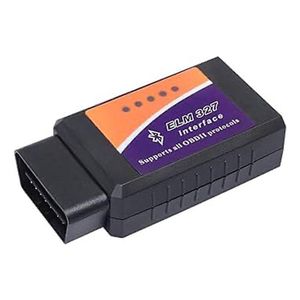 ELM 327 OBD2 Bluetooth Car Diagnostic Scanner Tool - Read & Clear Fault Codes, Real-Time Data for Android/iOS