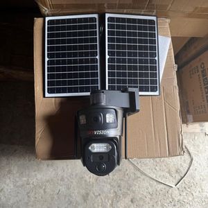 Quality UBox Dual lens with Dual panel 4g Solar ptz camera