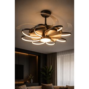 Nordic Lighting Fan chandelier 