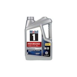 Mobil 1 High Mileage Full Synthetic Motor Oil 5w-30- 5 Liters(Triple Action Formula)