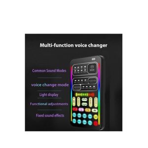 TWS Voice Changer Portable Voice Changer Device With Mic 19 Voice