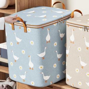 Pouch Storage Bag Organizer Used To Store Daily Necessities Foldable Waterproof Material High-Capacity Quilt Storage Bag Box
