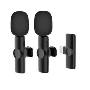 Dual Type-c Wireless Lapel Microphone for Android K9