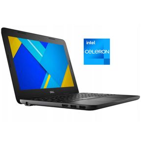 DELL LATITUDE 3190- INTEL CELERON -4GB RAM - 128GB SSD- Windows 10 +Mouse& USB Light For Keyboard