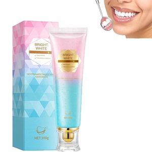 Niacinamide Toothpaste, Whitens Teeth & Protects Enamel, Repairs Enamel & 24H Fresh Breath, Fluoride-Free For Sensitive Teeth & Braces