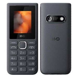 Nokia HMD 102 - 1.8" Display, DUAL SIM, FM RADIO N MP3 PLAYER, 1000mAh - GREY