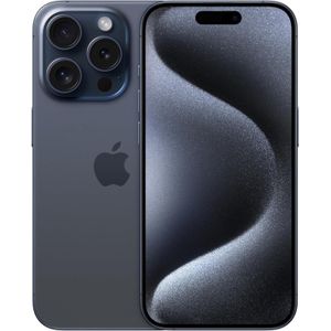 Apple iPhone 15 Pro 6.1" - 256GB ROM, 8GB RAM - Nano Sim - Blue Titanium 