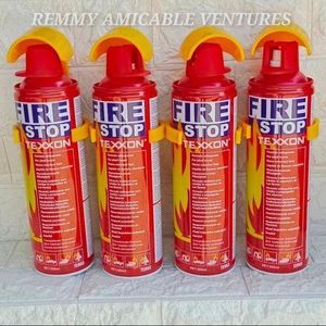   FIRE EXTINGUISHER, FOAMING FIRE STOP FOR CARS, HOMES & OFFICES - 4 PCS