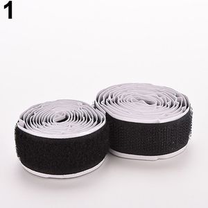 3FT Nylon Velcro Roll Double Sided Black Adhesive Strong Self-Adhesive Hook  and Loop Tape Roll Sticky Back Strip Velcro Tape 