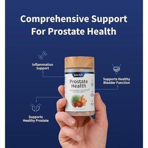 SNAP  Prostate Health for Men, Saw Palmetto Dietary Support Formula 90Capsules