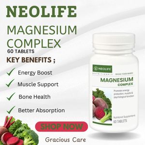 NEOLINE Magnesium Complex - Essential mineral that is required for maintenance of good health 