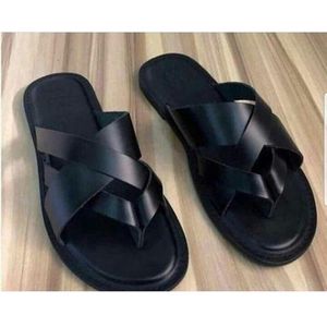 Classic Male Black Crossed Slips - BLACK PAM