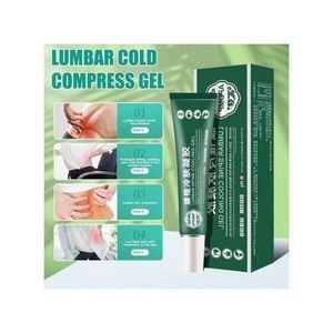 Lumbar 1 PACK - Cold Compress Lumbarr Lumba Spine Cooling Gel, Green, Fast Acting, Back Pain Relief