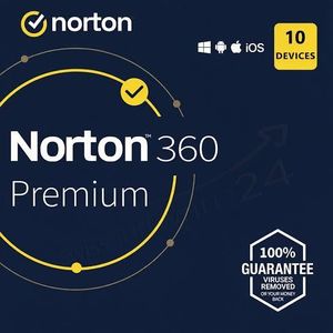 Norton 360 Premium 10 Devices 1 Year 