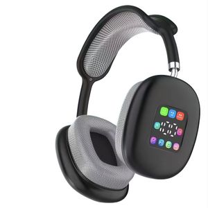 XY-262BT Over-Ear Wireless Headphone w/Screen: 30H Playtime, HiFi & Soft Protein Leather