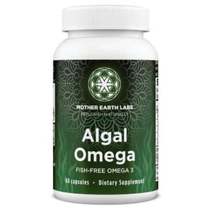 Mother Earth Algal Omega 60 Capsules