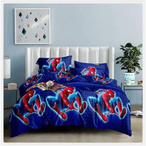 4by6 Cartoon Characters Bedsheet With 2 Pillowcase 