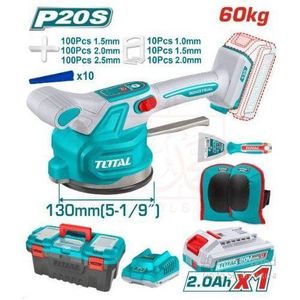 TOTAL Cordless Tile Vibrator – TTVLI20018 (20V)