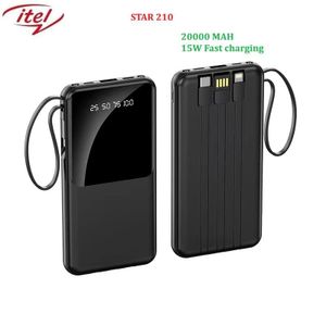itel Original Fast Charging Power Bank 21800 MAH Dual Output Power Bank