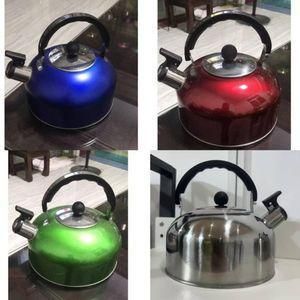 WHISTLING STOVE KETTLE 3 LITERS (silver color)