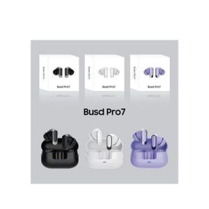 Samsung Galaxy Buds pro 7 Wireless QuietComfort Ultra Affordable Bluetooth EarBuds Wireless Headphone Headset Earphone Airpods - BLACK