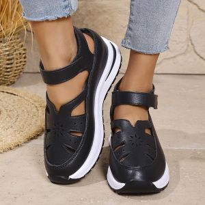 Nice  ladies sneakers women shoe-black