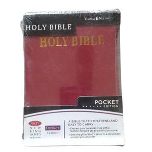 Holy Bible NKJV Holy Bible Pocket Edition By Thomas Nelson