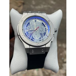 Business men's rubber band timepieces