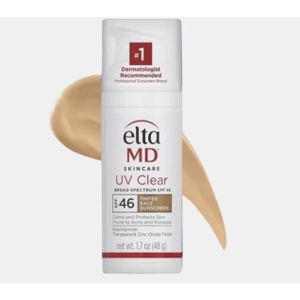 Feelta Beauty EltaMD UV Clear Tinted Face Sunscreen SPF 46 1.7 oz