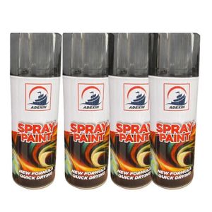 Adexin All Purpose Spray Paint 450ml - Transparent - 4Pcs