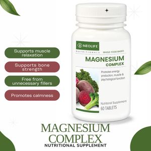 Neo NL Magnesium Complex 60 Tablets – Muscle, Nerve & Heart Support Supplement