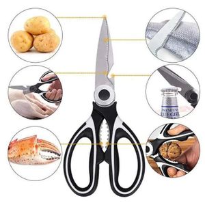 Multifunctional Stainless Steel Kitchen Scissors