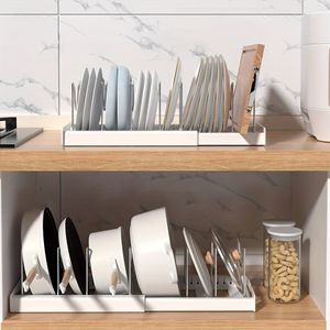 Kitchen Storage Rack Utensil Organizer Draining Tray