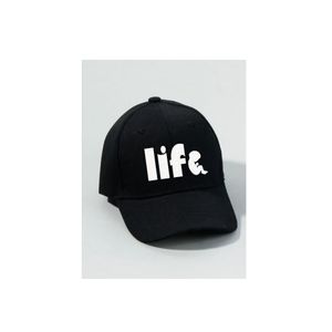 Style Design Baseball/Face Cap - Black 